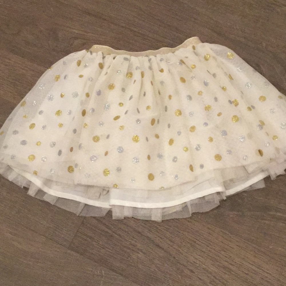Party polka dot skirt